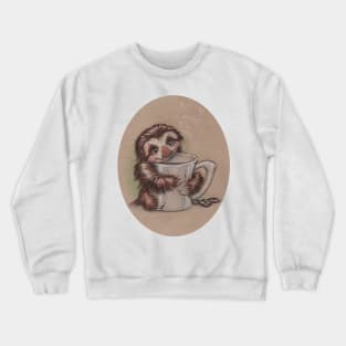 Sloth Coffee Crewneck Sweatshirt